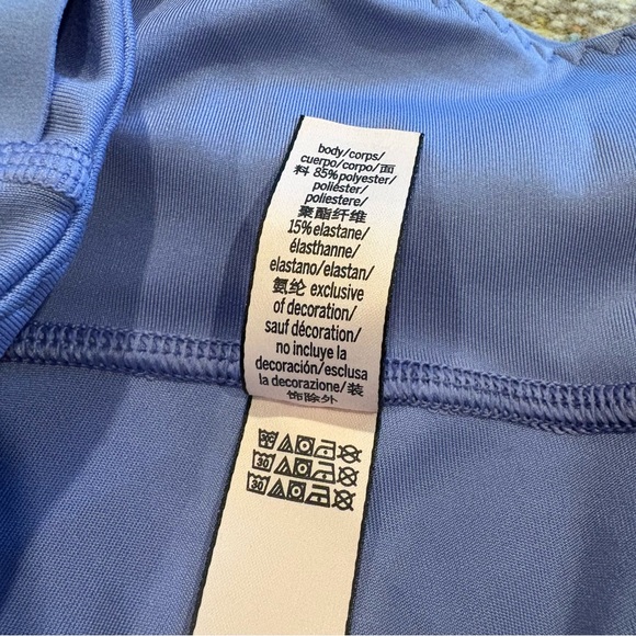 NWT Victorias Secret Essential Pocket Lace-Up Back Legging Medium NEW Periwinkle - Picture 8 of 11